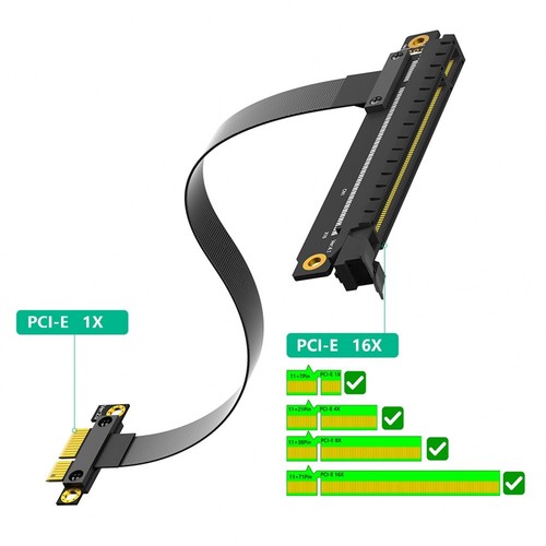 Rallonge PCI-E PCI Express 3.0 1 x vers 16 x testeur PCI Express E2223 - Photo 2/7