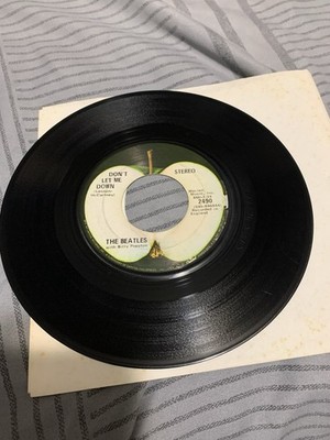 Beatles U.S. 45 GET BACK/DON'T LET ME DOWN Apple 2490; FIRST PRESSING