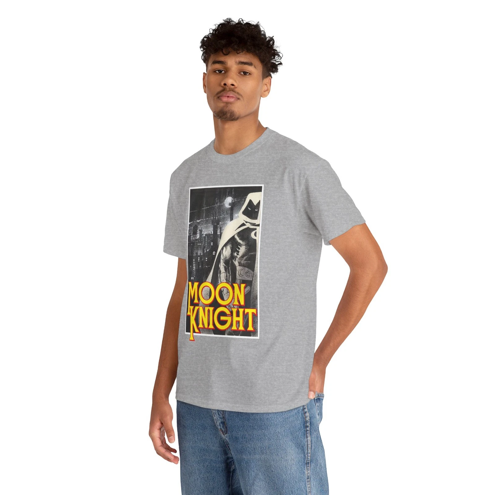 Moon Knight T-Shirt - Bill Sienkiewicz Art - Marvel Comics 1980s