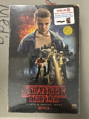 STRANGER THINGS - Season 1 Blu-ray/DVD Collector s Edition VHS-Sealed-Exclusive