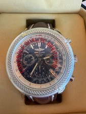 Breitling Bentley Motors 48MM A25362 Chronograph Blue Stainless Steel Watch 5