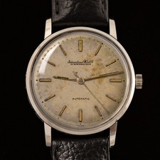 Vintage IWC Schaffhausen Pellaton Cal. 853 Automatic Steel Watch Serviced