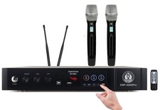 Singtronic Karaoke Mixer Processor Vocal Effects Key Control w/ Mics