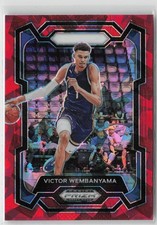2024 Panini Prizm Draft Picks #99 Victor Wembanyama Prizms Red Ice