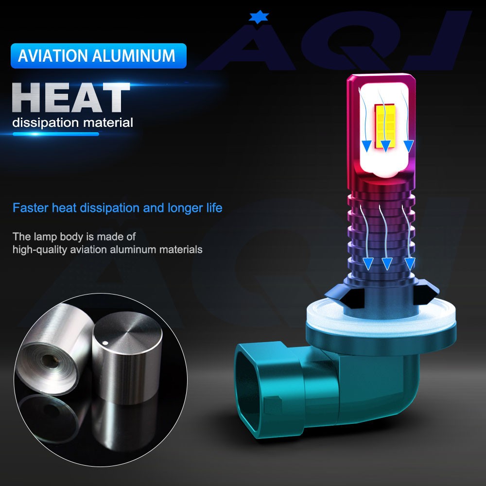 6x LED Headlight Hi/Lo + Fog Light Bulbs For Freightliner Columbia 2005-2017 thumbnail 4