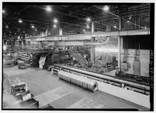 #43 HOT ROLL, HOUSED IN THE REROLL BAY WHICH WAS ADDED TO THE BUFFALO COMPLEX