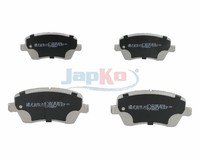 Japko BremsbeläGe Vorne FüR Renault Clio III Captur Nissan Micra IV Note