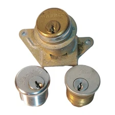 VTG 1 Yale Mortise. Medeco 51S & Medco Lock Parts (No Keys) Vintage 