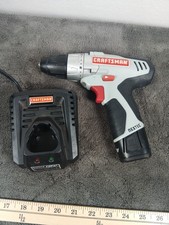 Craftsman NEXTEC Compact Drill/Driver 12V TOOL Battery And Charger Complete Set