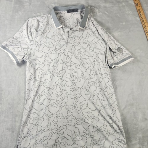Polo tecnica G/FORE uomo stella manica a fascia antipolvere piccola