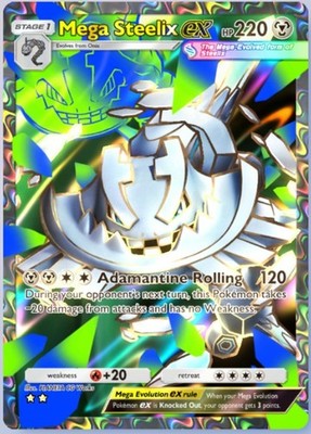 Pokemon Pocket TCG Card 2 Star Full Art Mega Steelix EX Crimson Blaze | eBay