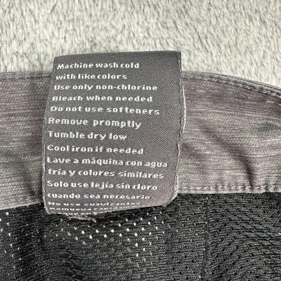 Hawke & Co. Pantalones Cortos Performance Para Hombre 34 Gris Elástico Secado Rápido Golf Senderismo Foto 4 de 4