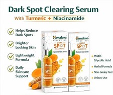 Himalaya Turmeric Dark Spot Face Serum 15ml x2 Niacinamide Glow