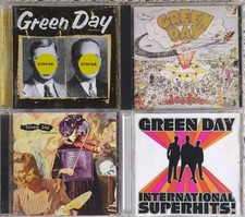 Green Day (4) CD Lot: Dookie, Insomniac, Nimrod & SuperHits