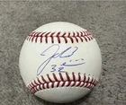 MILWAUKEE BREWERS JACOB MISIOROWSKI SIGNED RAWLINGS ROMLB BASEBALL PROVA COA