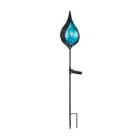 Eglo Z_Solar SOLAR-LED-SPIESS Aufsatz Schwarz/Blau
