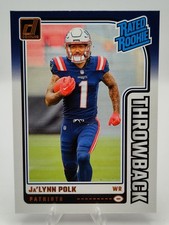 2024 Panini Donruss - Rated Rookie #8 JALYNN POLK (RC) THROWBACK