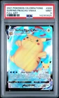 2021 POKEMON CELEBRATIONS #009 FULL ART/SURFING PIKACHU VMAX PSA 9