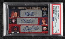 2007 Upper Deck Premier Gold 2/10 Andrew Miller Cole Hamels PSA 7 Auto 1k2s