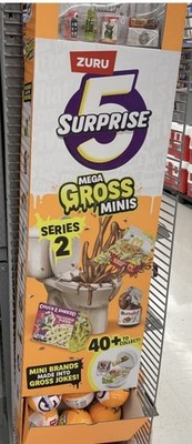ZURU 5 Surprise Mega Gross Minis Series 2 Store Display, Multicolored! 53 Balls!