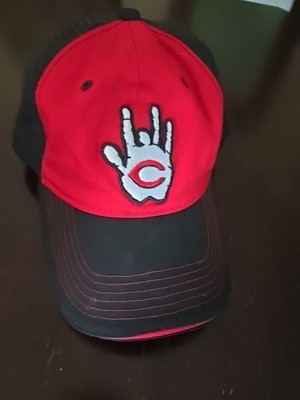 Cincinnati Reds JERRY GARCIA Hat  rare stadium giveaway Grateful Dead Trucker