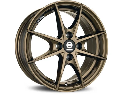 Sparco Trophy Alloy Wheel 4 in 6x14 ET35 Drilling 4x100 Gloss Bronze Color