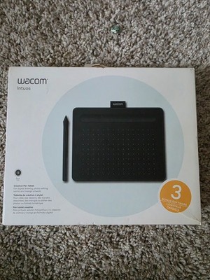 Wacom Intuos CTL-4100 Small Drawing Tablet - Black