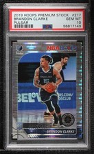 2019 NBA Hoops Premium Stock Box Set Pulsar Prizm Brandon Clarke #217 PSA 10 5ub