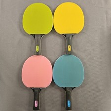 STIGA Color Advance Table Tennis Rackets Set Of 4 Paddles Used Maybe Twice READ  