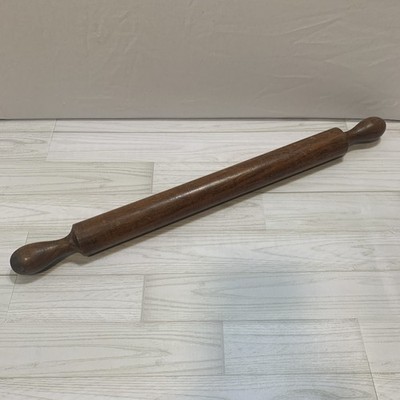Amish Wooden Rolling Pin, One Piece, Handmade, 18 