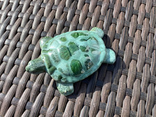 SCHILDKRÖTE MINI - KERAMIK -  GARTENDEKO  ROSENKUGEL BEETSTECKER GESCHENK TIER