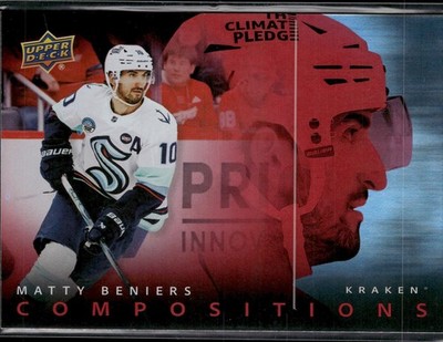 2025-26 Upper Deck #CMP-17 Matty Beniers Compositions Red #/199