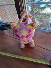 VINTAGE Neopets 2003 Interactive DISCO Aisha Stuffed PLUSH Toy Tested