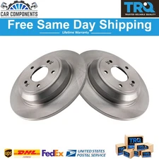 New Rear Replacement Brake Rotor Pair For 2009-2020 Genesis Hyundai Kia