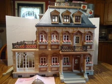 PLAYMOBIL VINTAGE 5300 VICTORIAN MANSION DOLLHOUSE- COMPLETE-EXCEPT FOR PICTURES