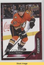 2016-17 Upper Deck Compendium Red Rickard Rakell #2 READ h7x