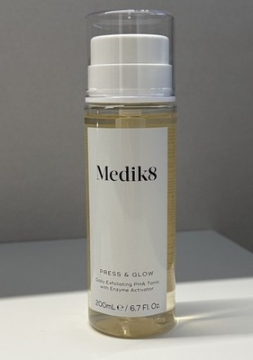 Medik8 Press & Glow Tonic 200ml PHA Exfoliator Neu