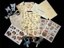 22 Pc Brand New Scrapbooking/Junk Journal Lot