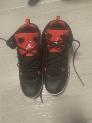 Jordan DM1685-006 High Top Sneakers Boys Black Red US 7Y