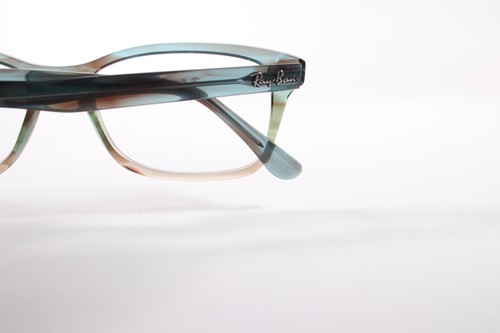 Gafas Ray Ban RB 5428 8252 unisex verde/marrón borde completo marcos de plástico 53 mm - Imagen 4 de 4