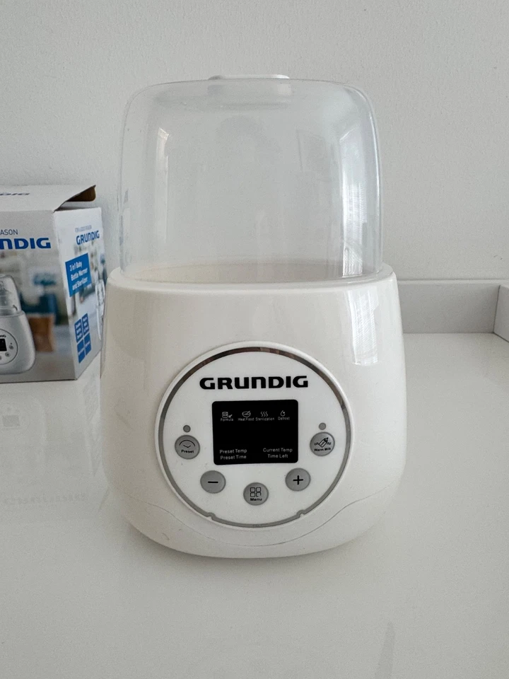 Grundig Flaschenwärmer 3in1, Sterilisator, Warmhalter, NP. 49,97€ -sehr gepflegt - Bild 4 von 4