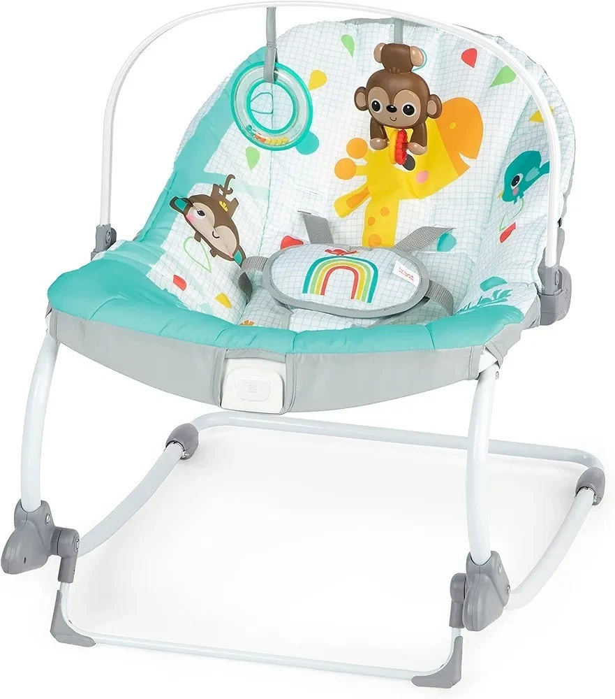 Bright Starts Wild Vibes Infant to Toddler Rocker with Vibrations Brand New
Opens in a new window or