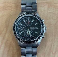 Orologio al Quarzo Seiko Flightmaster Pilot Chronograph ANA Limited 7T92-0CF0