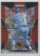 2019 Panini Prizm Tier III Red Mojo Prizm 60/299 Dale Murphy #298 md3