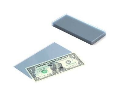Prophila Collection Currency Toploader - Large Bill, 25 Stück für große Banknote