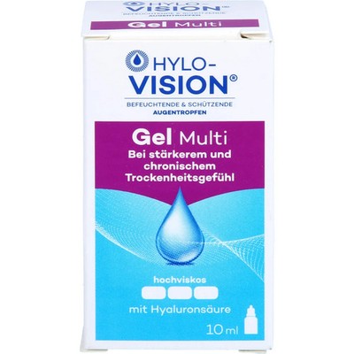 HYLO-VISION Gel multi Augentropfen 10 ml PZN 10090990
