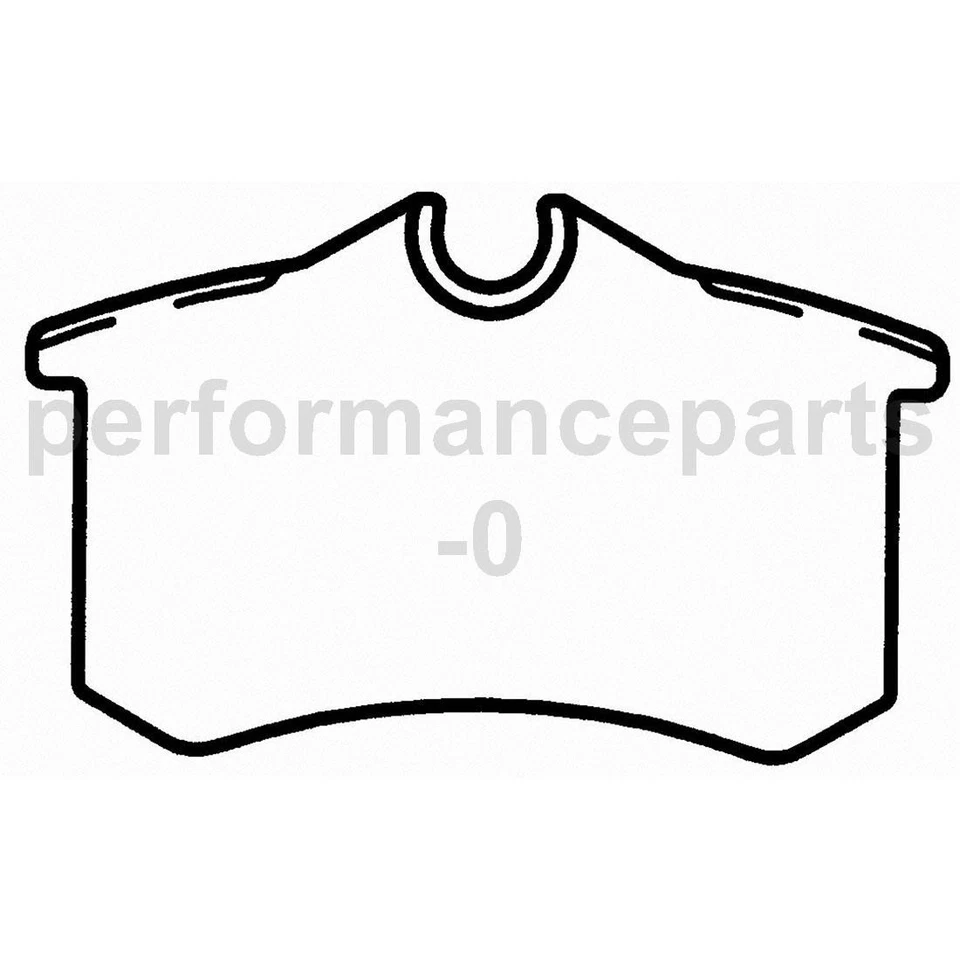 Комплект задних дисковых тормозных колодок дисковый тормоз ротор для Volkswagen Jetta 2012-2014 - Изображение 2 из 4