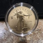 2026 W $50 Enhanced Gold Eagle with Box and COA, Absolute Stunner