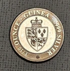 1/10 Ounce Troy .999 (99.9%) Fine Silver St. Helena Spade Shield Guinea (.1 GBP)