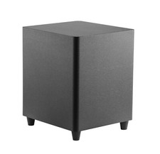 TDX 10 pollici down firing subwoofer alimentato home theater suono surround nero 10"